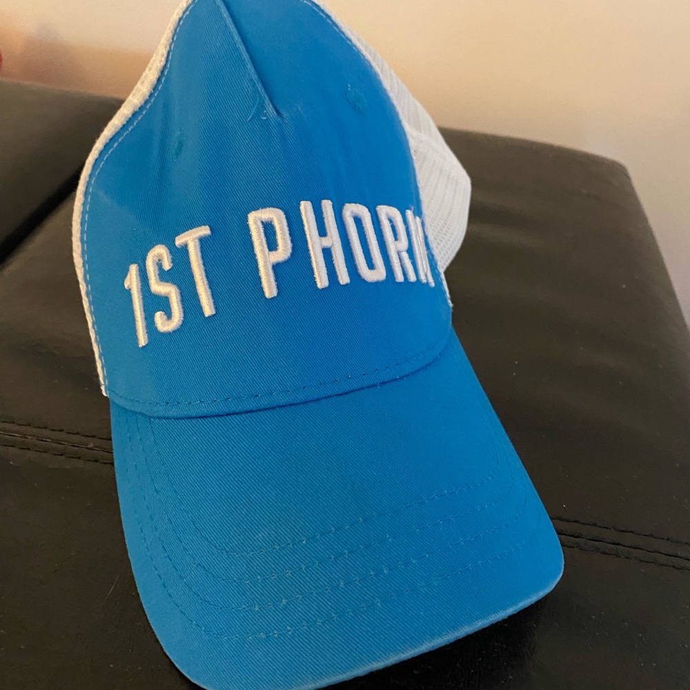 1st Phorm Teal & White Baseball Cap